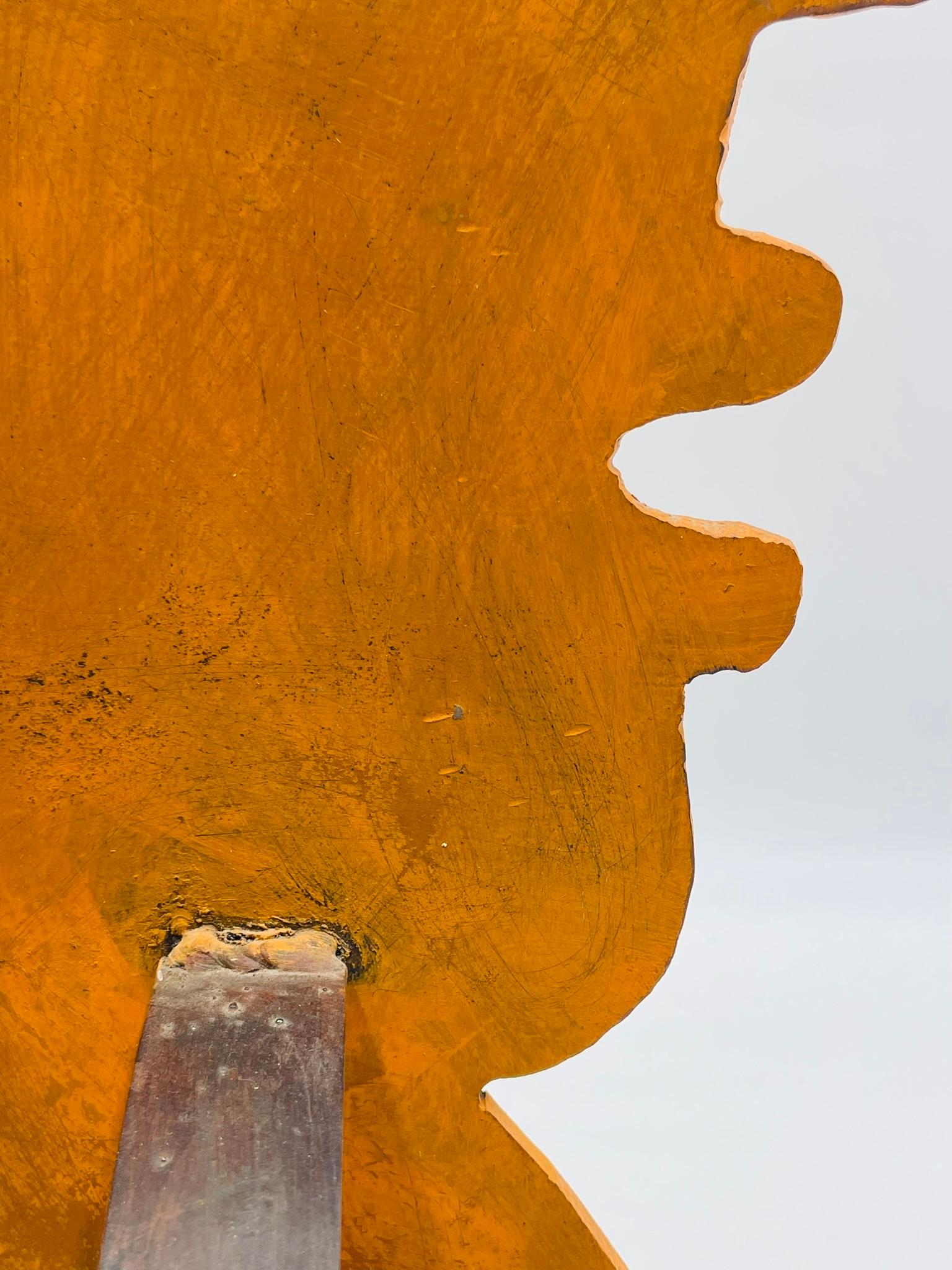 “Profile with Cloud” — Metal Sculpture by Jesús Tellosa, Mexico, 1993 For Sale 3