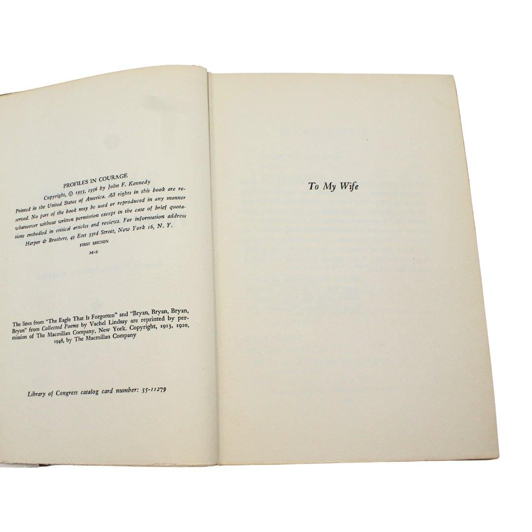 Gilt Profiles in Courage by John F. Kennedy Jr., First Edition, in Original DJ, 1956