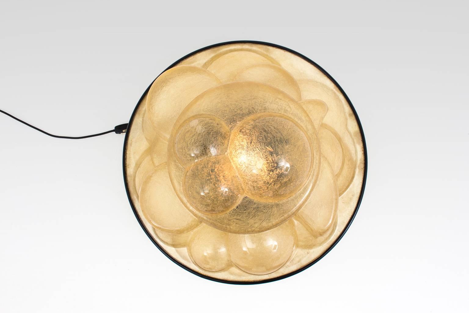 Fiberglass 'Profiterole' Table Lamp by Sergio Asti for Martinelli Luce, 1960s In Excellent Condition In Rotterdam, NL