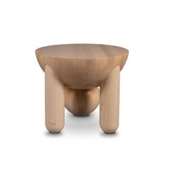 Profiterole Small Coffee Table by Lara Bohinc in Natural Finish Wood, in Stock