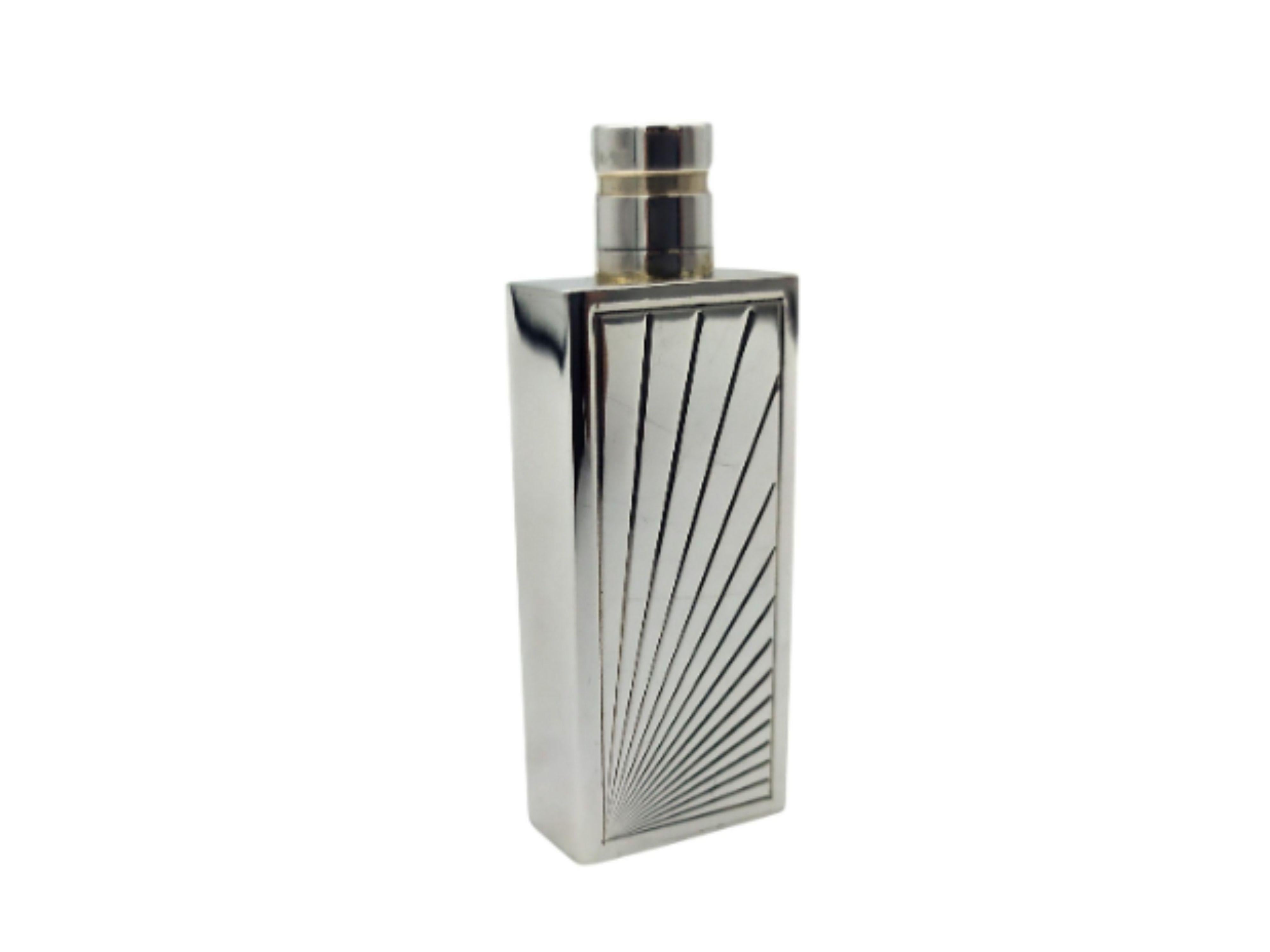 Salimbeni  Purse Perfume Art Deco style Sterling Silver natural.