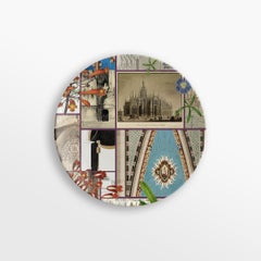 La storia Infinita, Six Contemporary Decorated Porcelain Dessert Plates