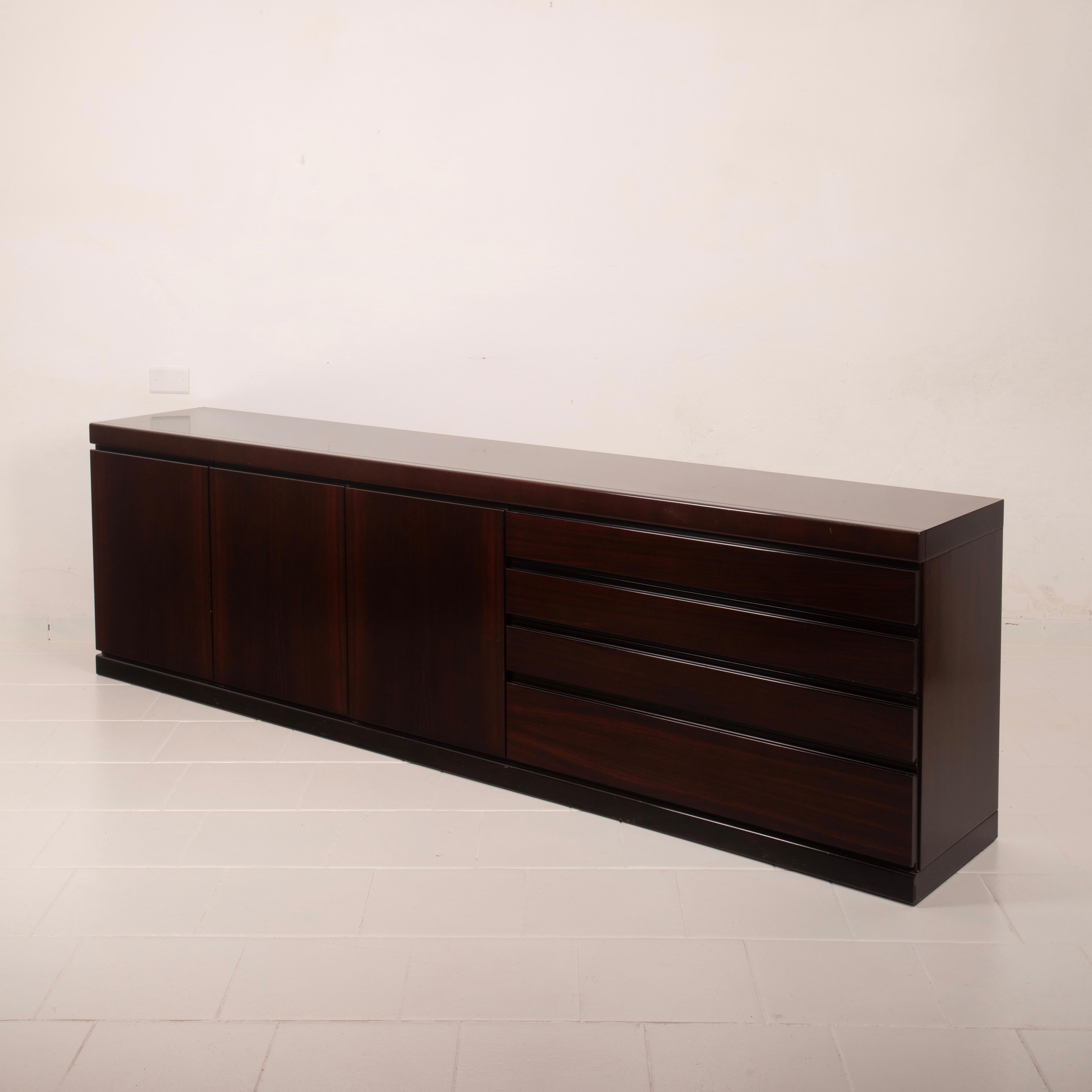 Palissandro Programma S11 Sideboard by Angelo Mangiarotti for La Sorgente del Mobile, 1960 in vendita