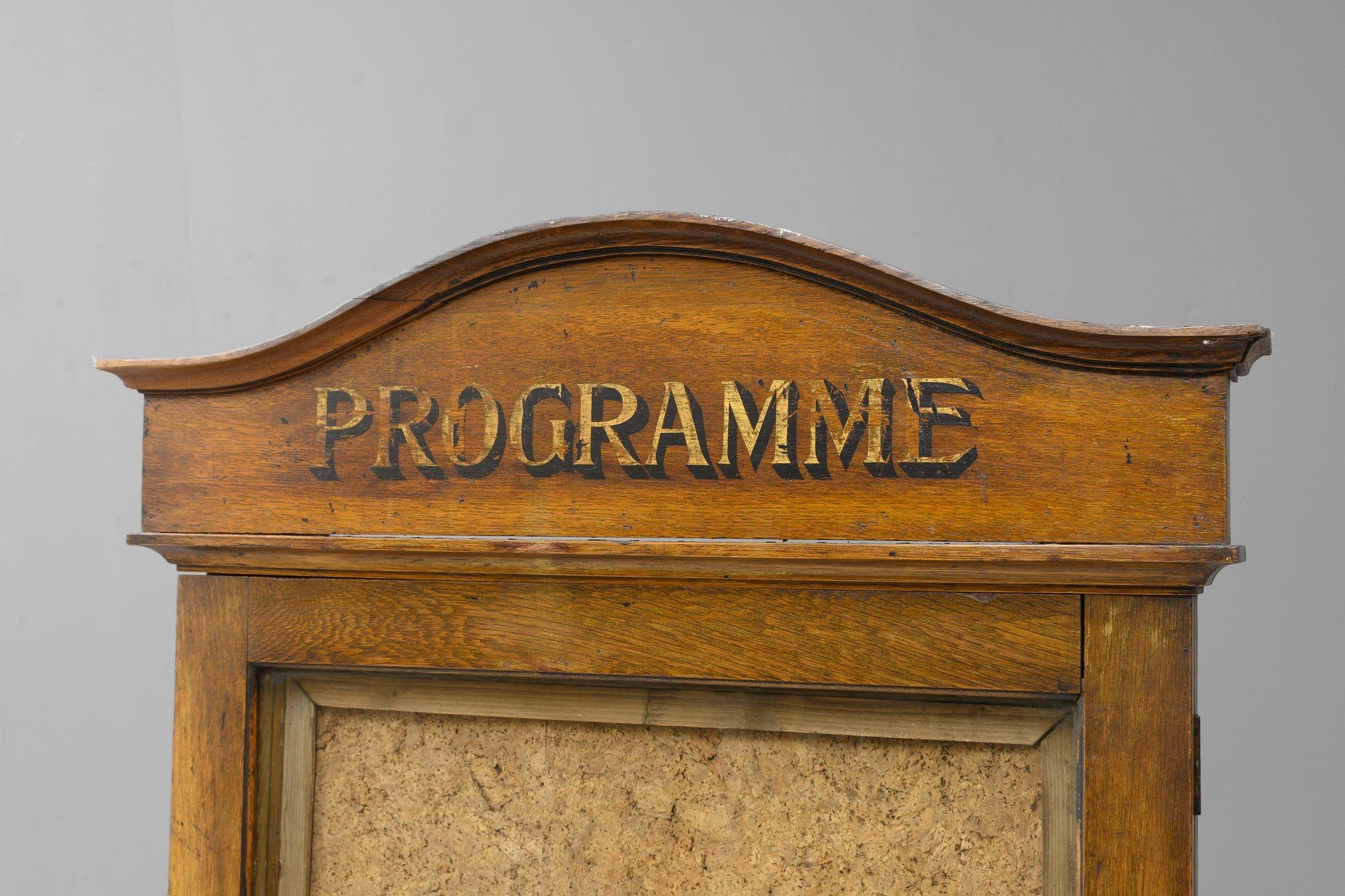 Tabellone del programma In condizioni buone in vendita a London, England