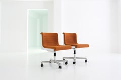 Sedie da ufficio girevoli Progress di Hans Von Klier & Ettore Sottsass per Poltronova