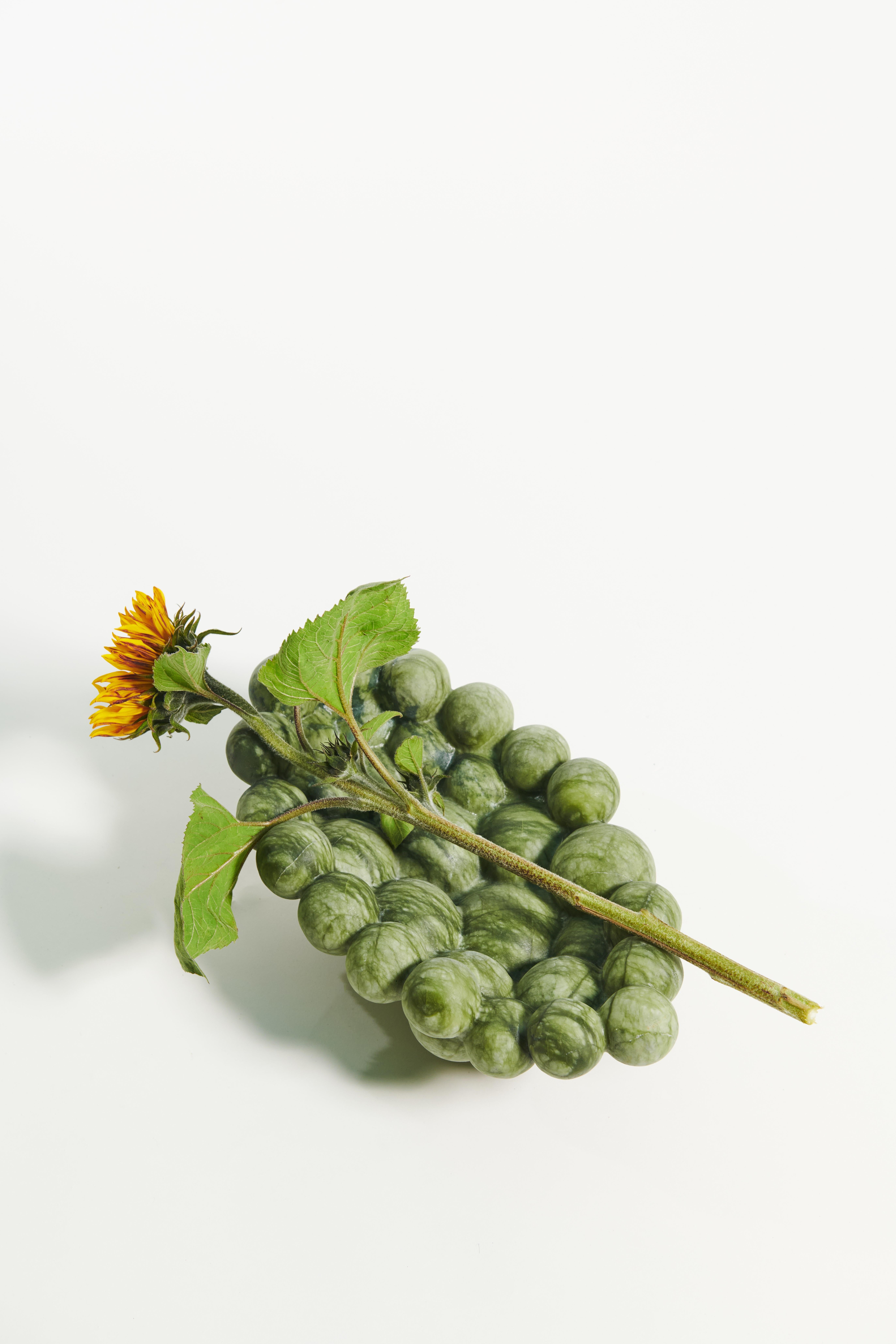 XXI secolo e contemporaneo PROJECT MATERIA: Collecta Verde Bowl by Louise Roe in vendita