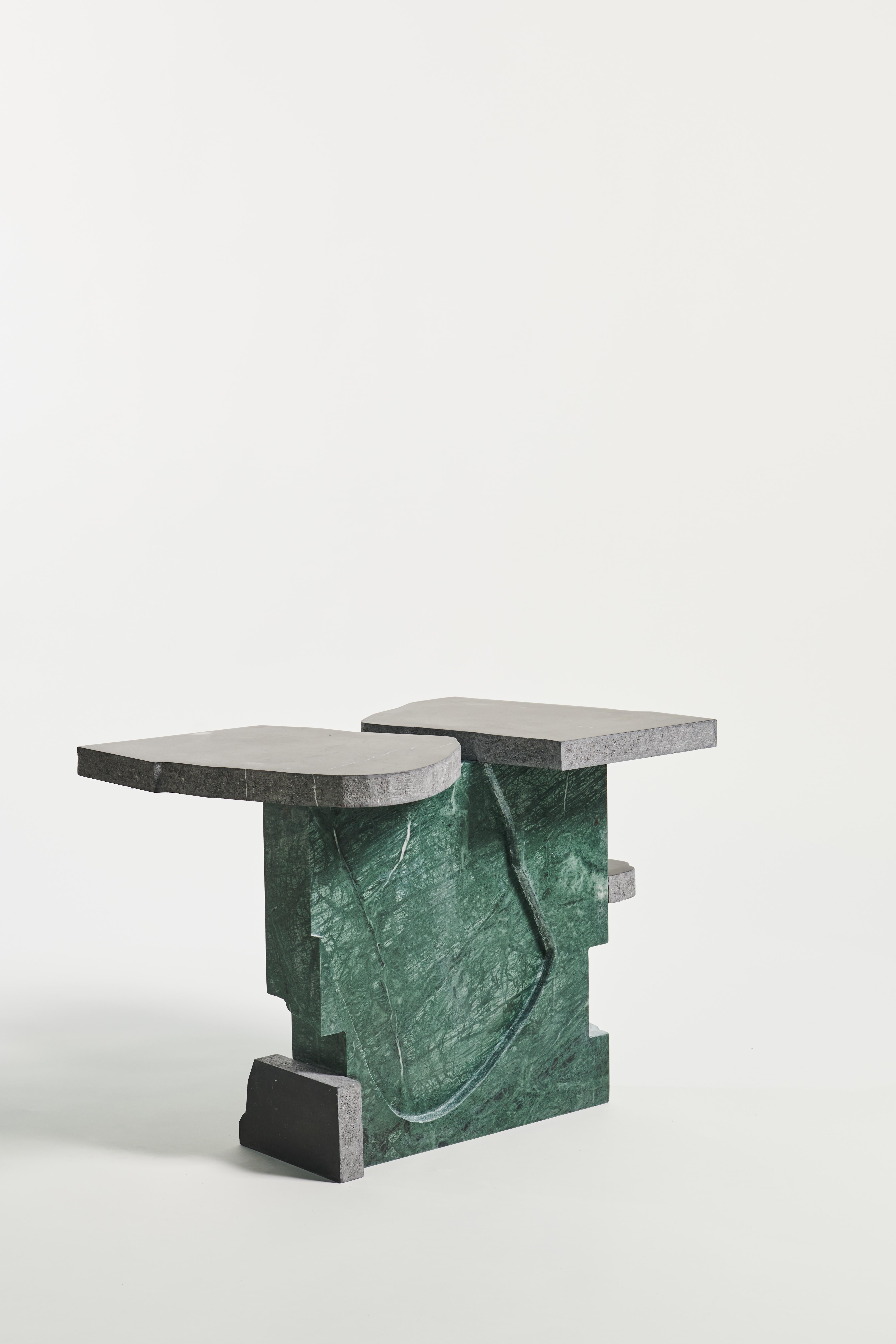 PROJECT MATERIA: Fossil Side Table by Onno Adriaanse (Europäisch) im Angebot