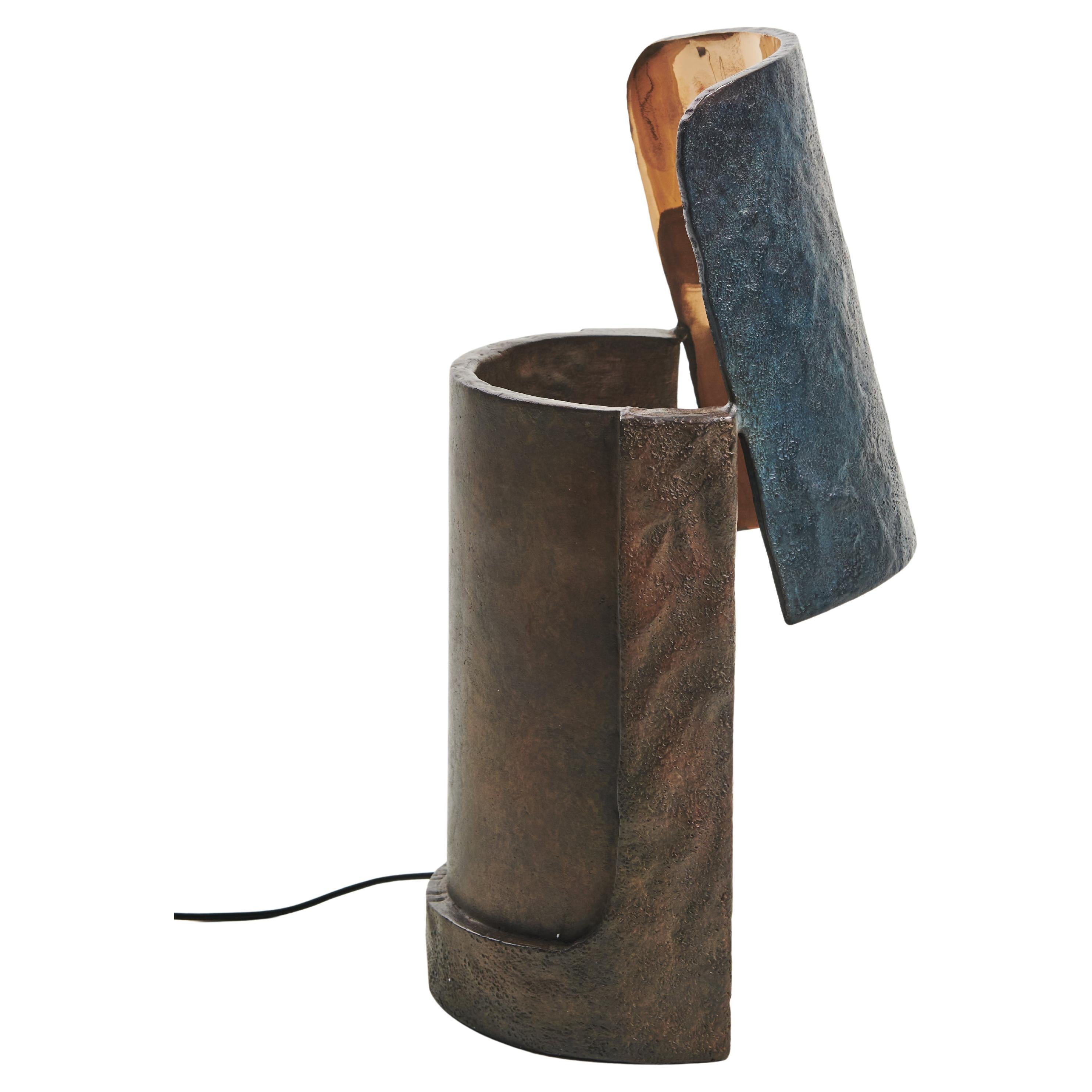 PROJECT MATERIA: Fossil Table Lamp by Onno Adriaanse