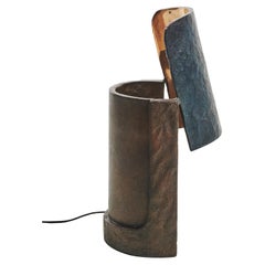 PROJECT MATERIA: Fossil Table Lamp by Onno Adriaanse