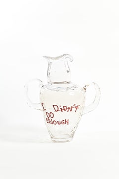 PROJECT MATERIA: I didn't do enough II vase by Willem Van Hooff