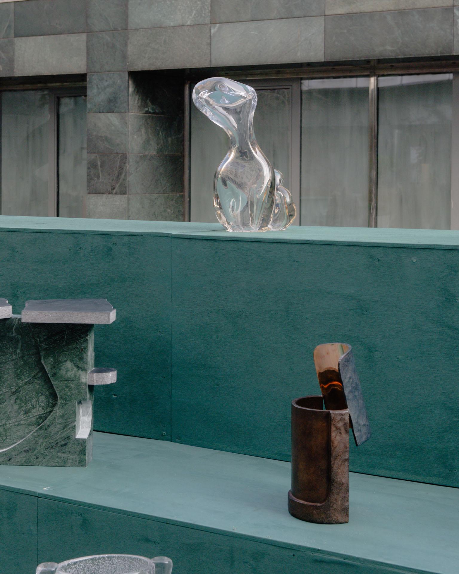 XXI secolo e contemporaneo PROJECT MATERIA: Liquid Light table lamp by Jacob Egeberg in vendita