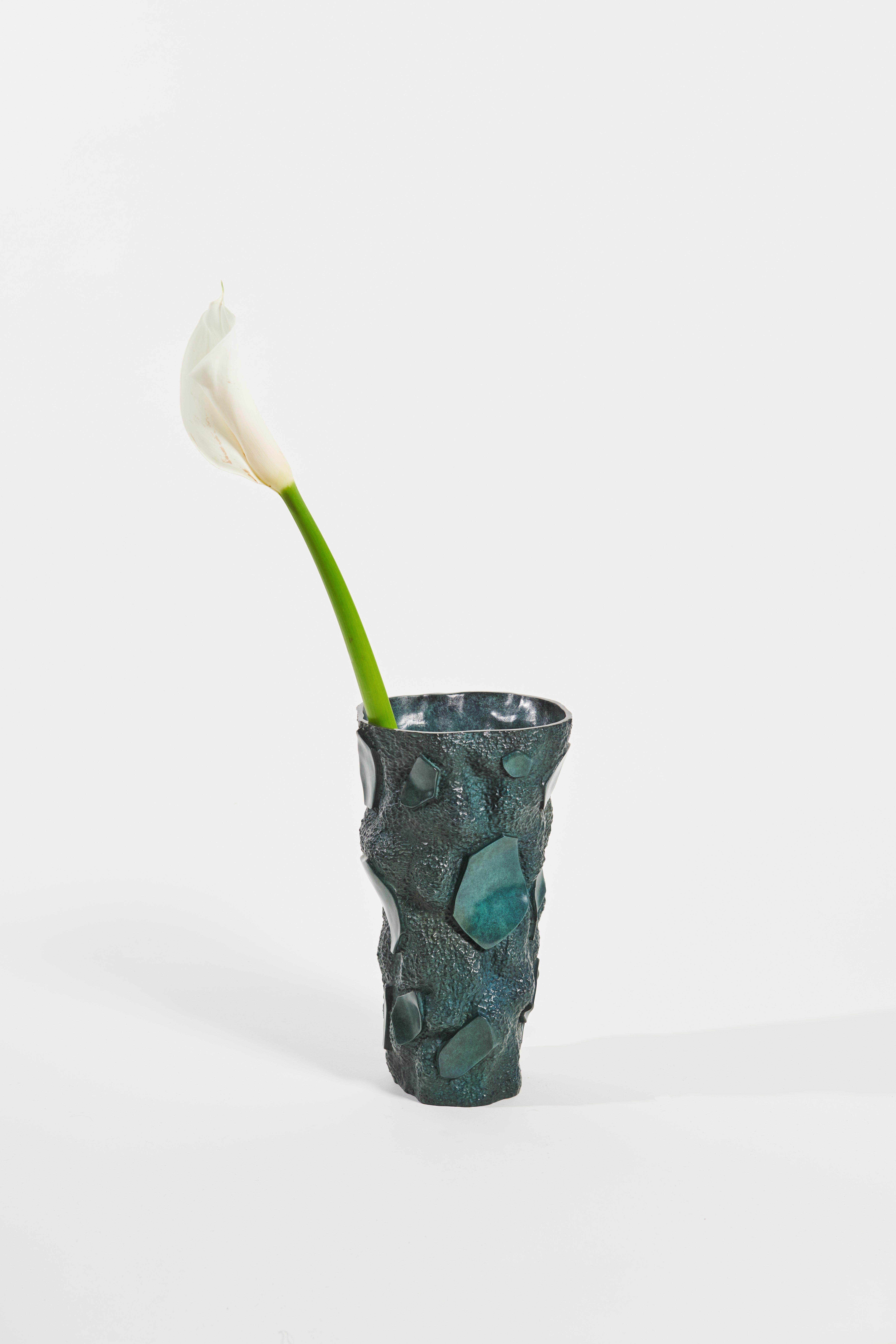 Europeo PROJECT MATERIA: Molten Vase by Jacob Egeberg in vendita