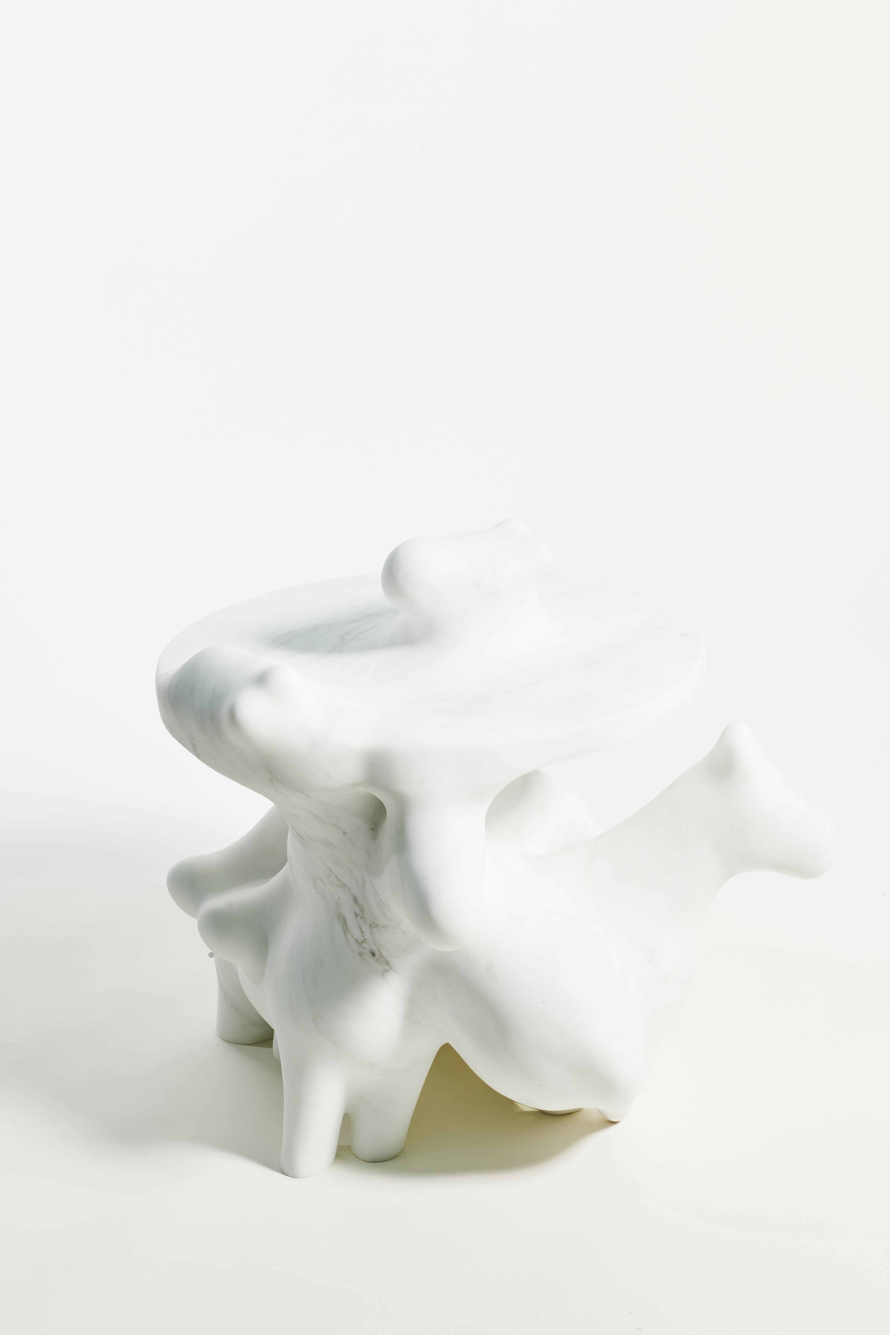 Europeo PROJECT MATERIA: Morph Horsies sculptural side table by Laurids Gallée in vendita