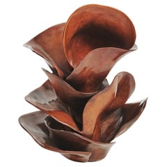 Esculturas abstractas de metal