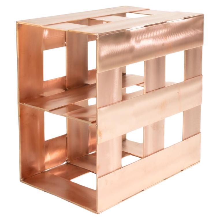PROJECT MATERIA: Vista Bronze side table by Forever Studio