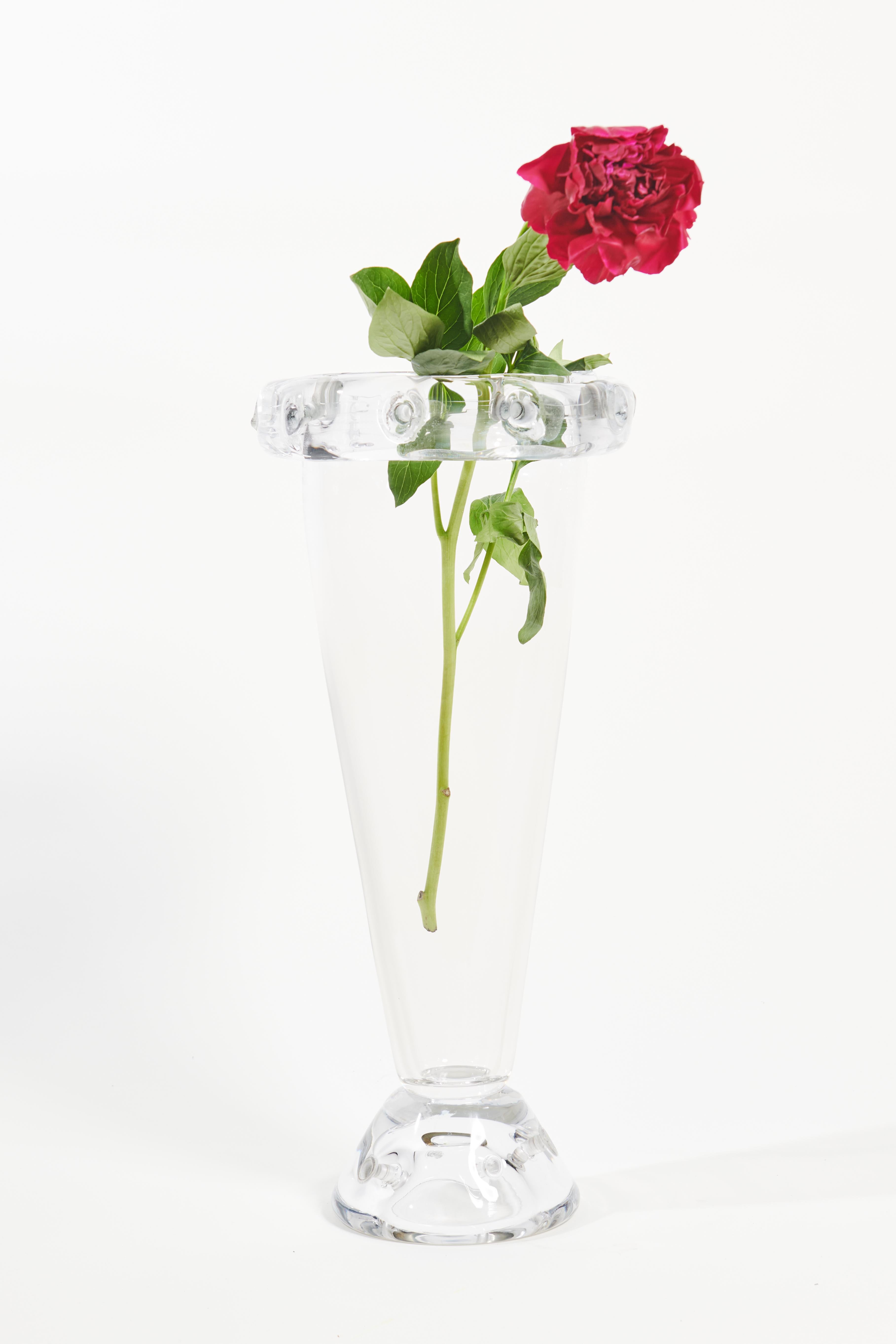 Europeo PROJECT MATERIA: Vista Glass vase by Forever Studio in vendita