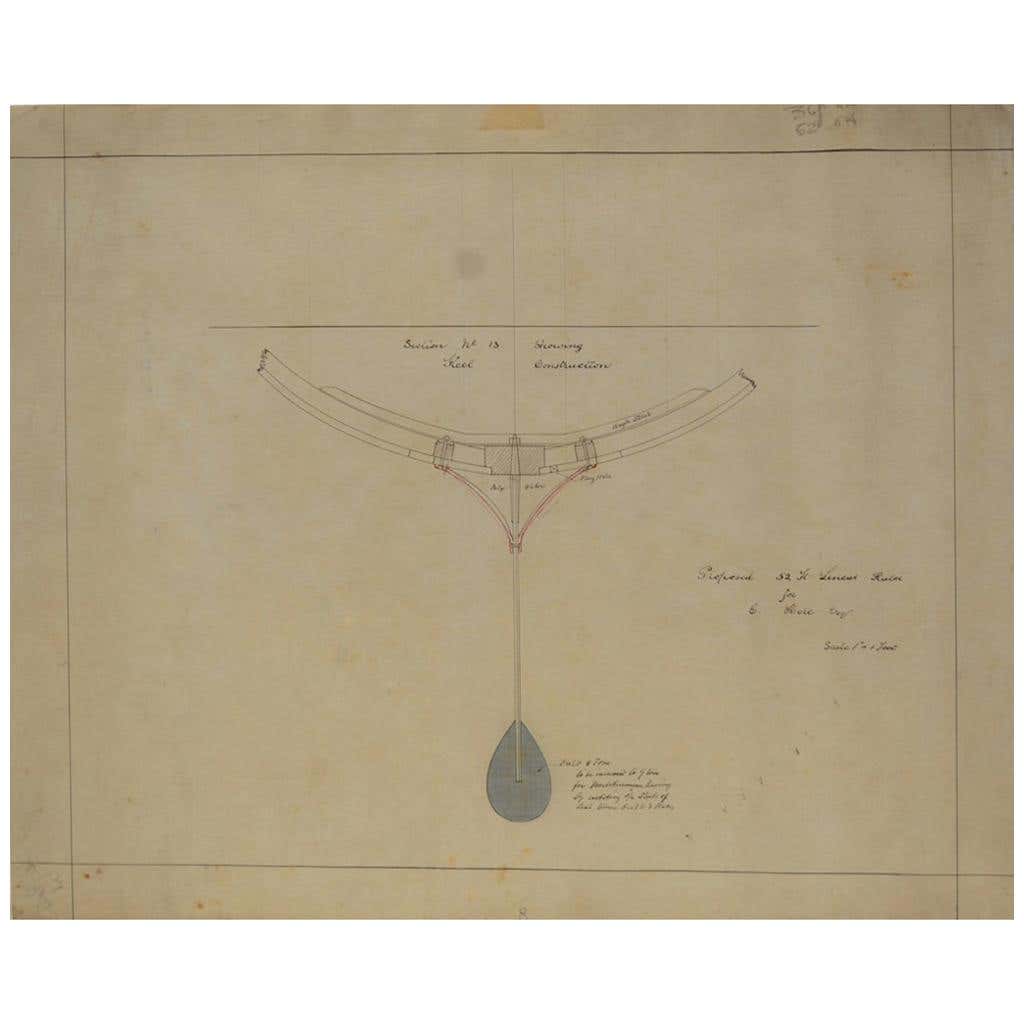 1890s Vintage Ship Project by Charles Sibbick from the Uffa Fox ...