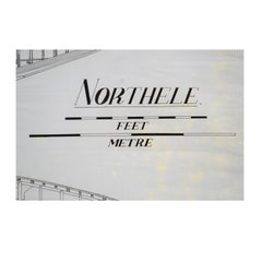 1949 Nautical Project of the Northele Sailing Boat by Berthon Uffa Fox archives