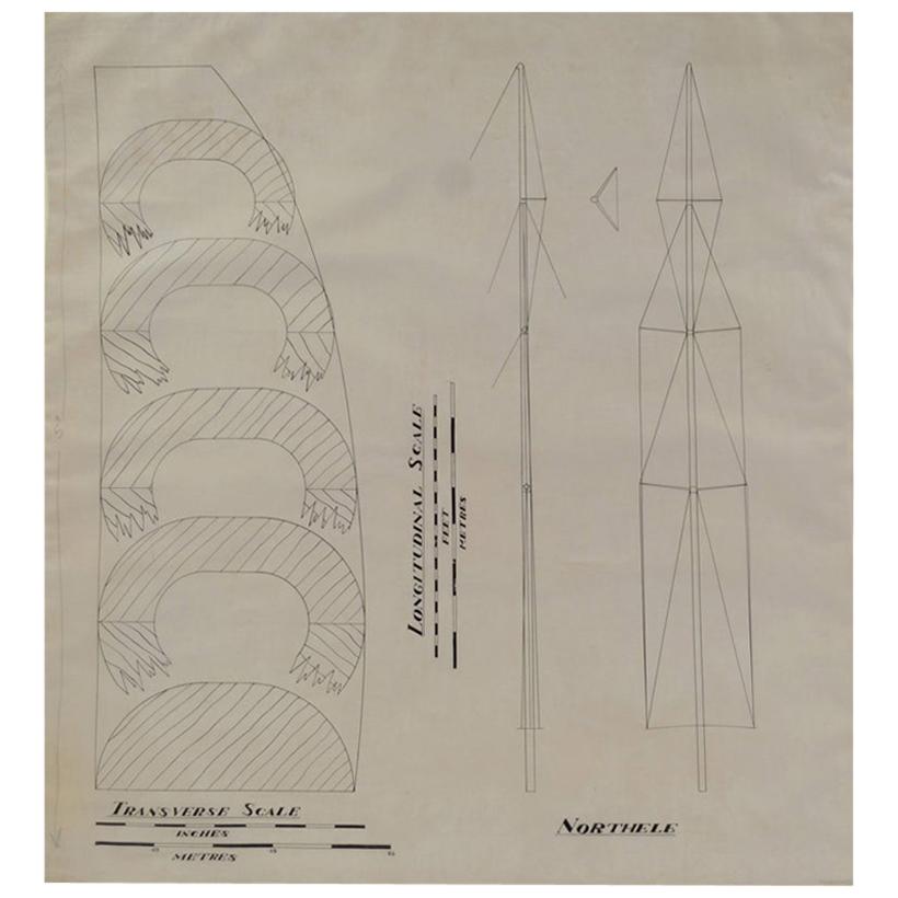 1949 Vintage Northele Sailing Boat Porject by Berthon Boats Uffa Fox Archives