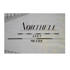 1949s Antique Northele Nautical Ship Project by Berthon Boats Uffa Fox archives