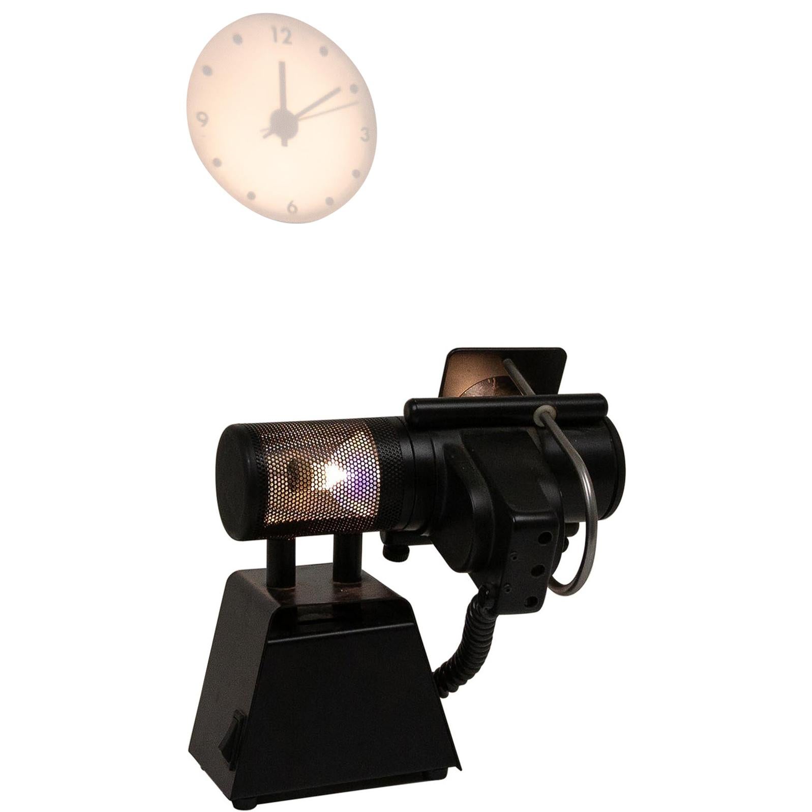 Projection Clock by Stephen Savage for Timebeam, 1980s
