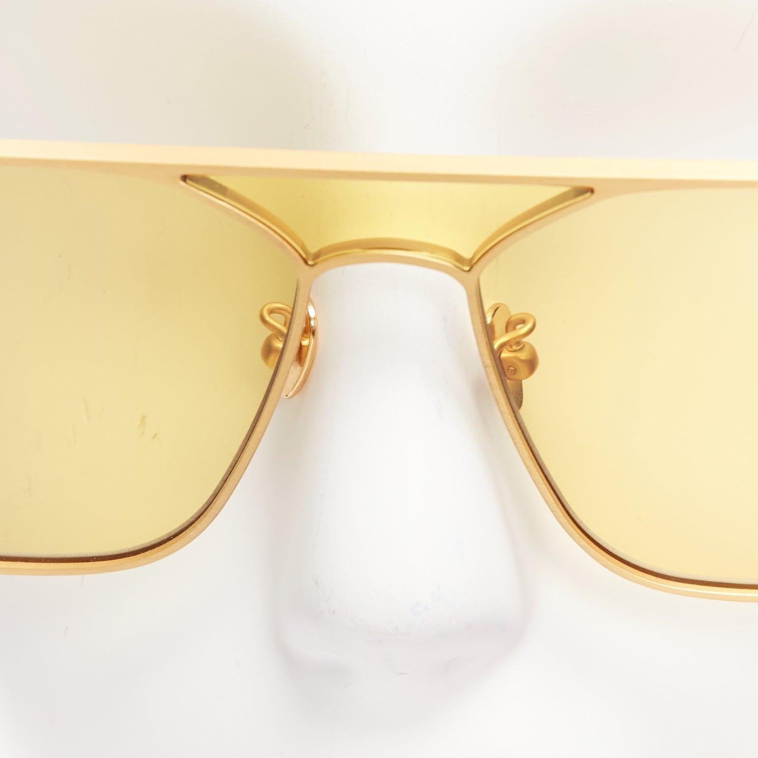 PROJEKT PRODUKT Regina Pyo RP-09 Lunettes de soleil aviateur carrées or mat jaune
Référence : LNKO/A02381
Marque : Projekt Produkt
Modèle : RP-09
Collectional : Regina Pyo
Matériau : Métal
Couleur : jaune, or
Motif : Solide
Doublure : Métal