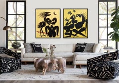 Ohne Titel, Acryl auf Papier des modernen Künstlers  Prokash Karmakar „Auf Lager“