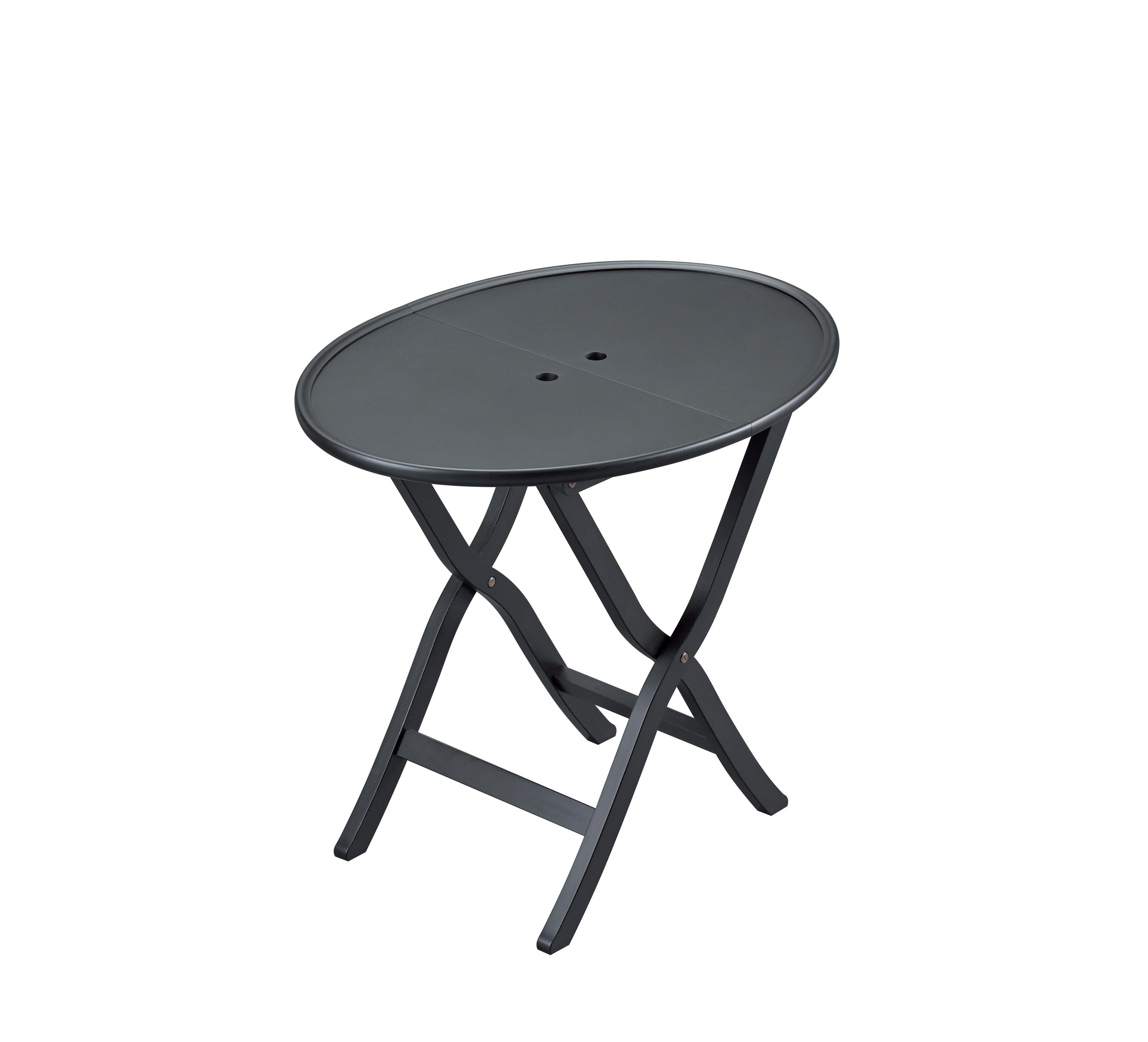 Battista is a folding service table in glossy black wood or covered in leather with a two-piece top and a special mechanism that makes it particularly practical. Battista is small, it is there when needed, useful when necessary but then it