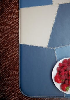 Promemoria Tovaglietta Americana Patchwork Placemat in Leather by Romeo Sozzi