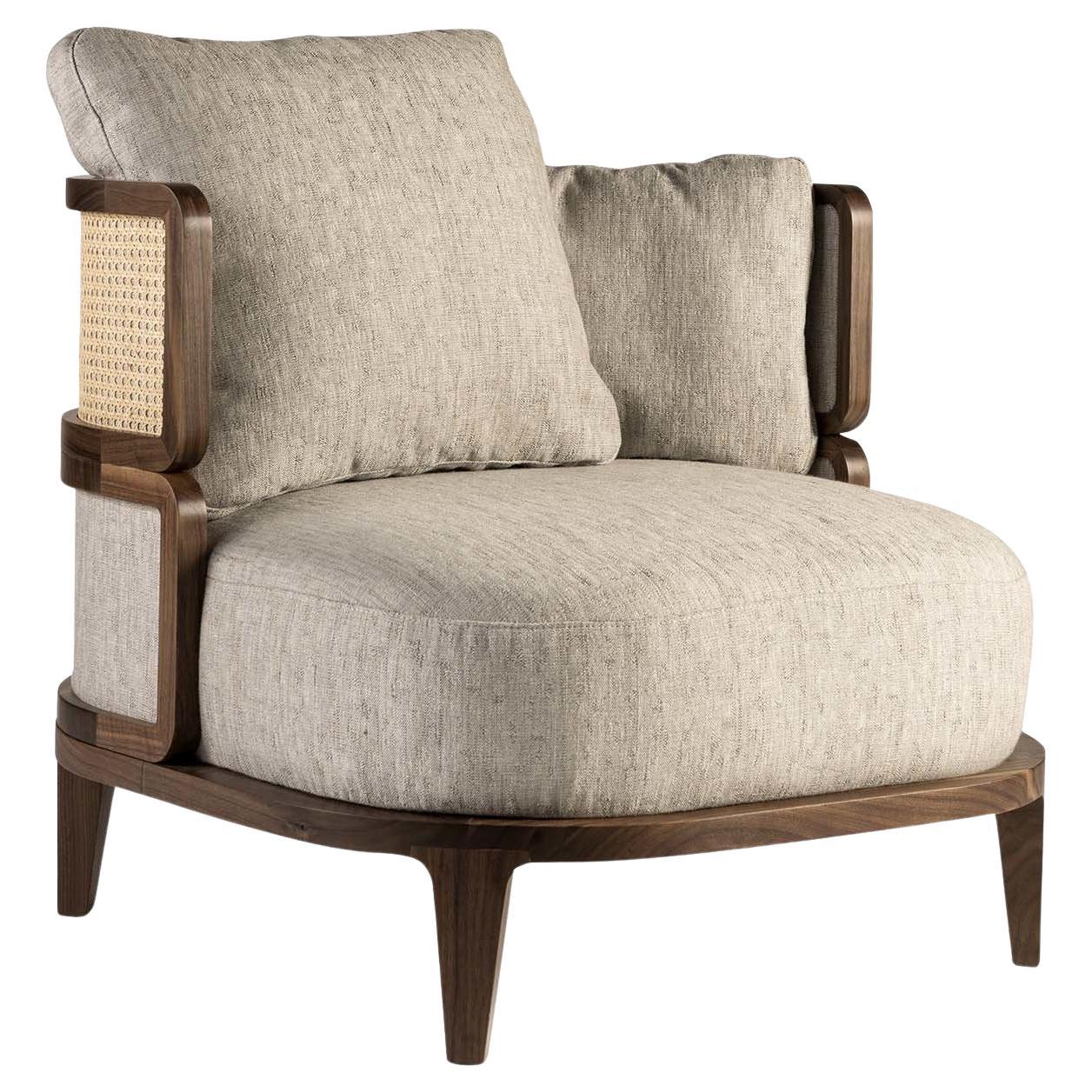 Promenade Wood Lounge Chair by Philippe Nigro