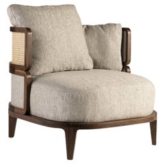 Promenade Wood Lounge Chair by Philippe Nigro