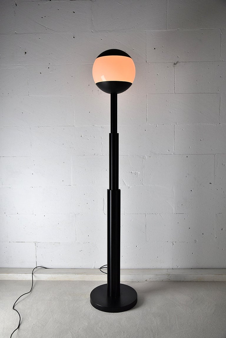 Prometeo Black Postmodern Floor Lamp by Aldo Rossi for Alessi at 1stDibs |  aldo rossi lamp, alessi floor lamp, alessi lamp
