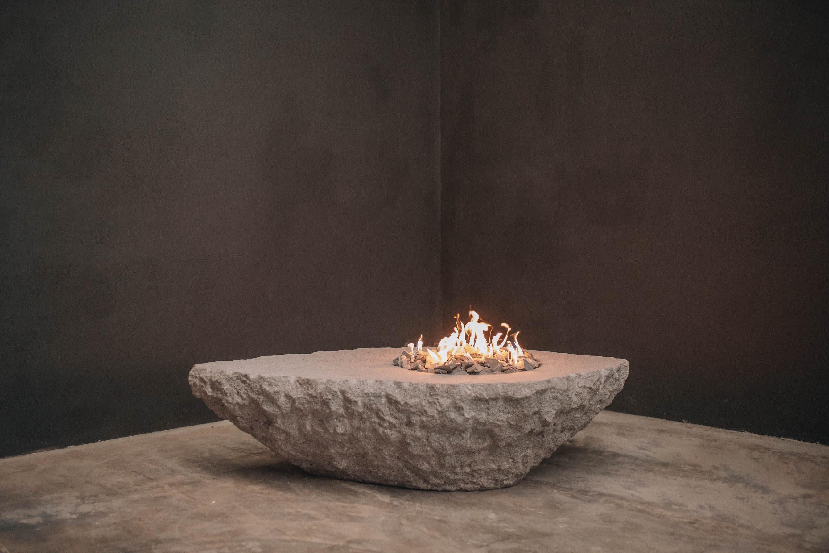 Mexican Prometheo Uno Fire Table by Andres Monnier