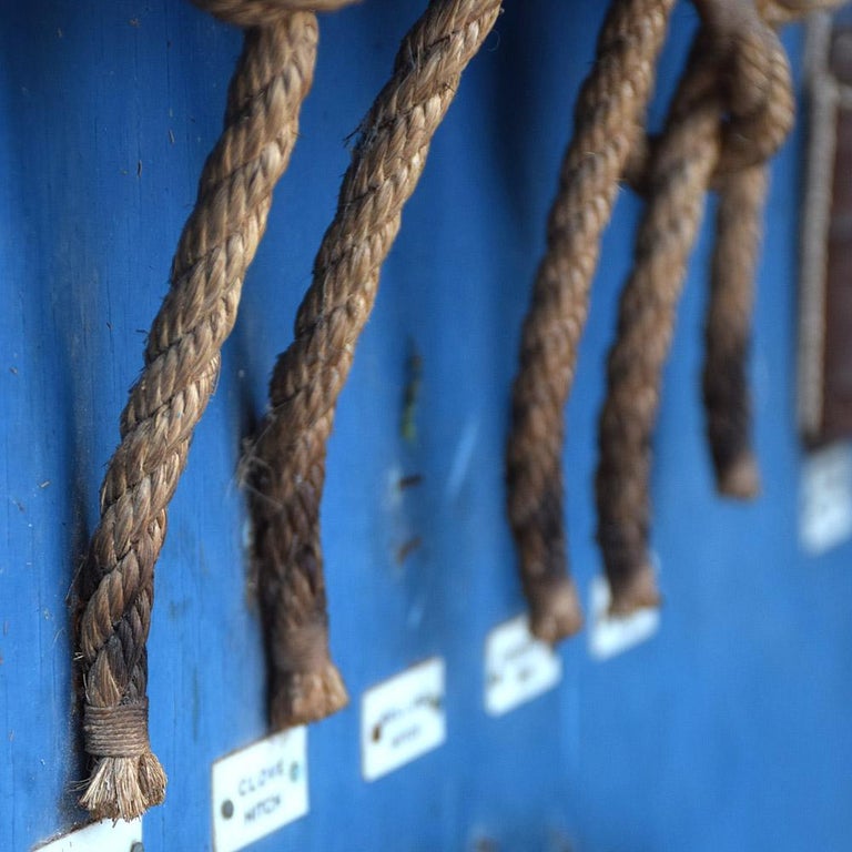 Promotional English Rope Works Sailors Nautical Knot Display For Sale