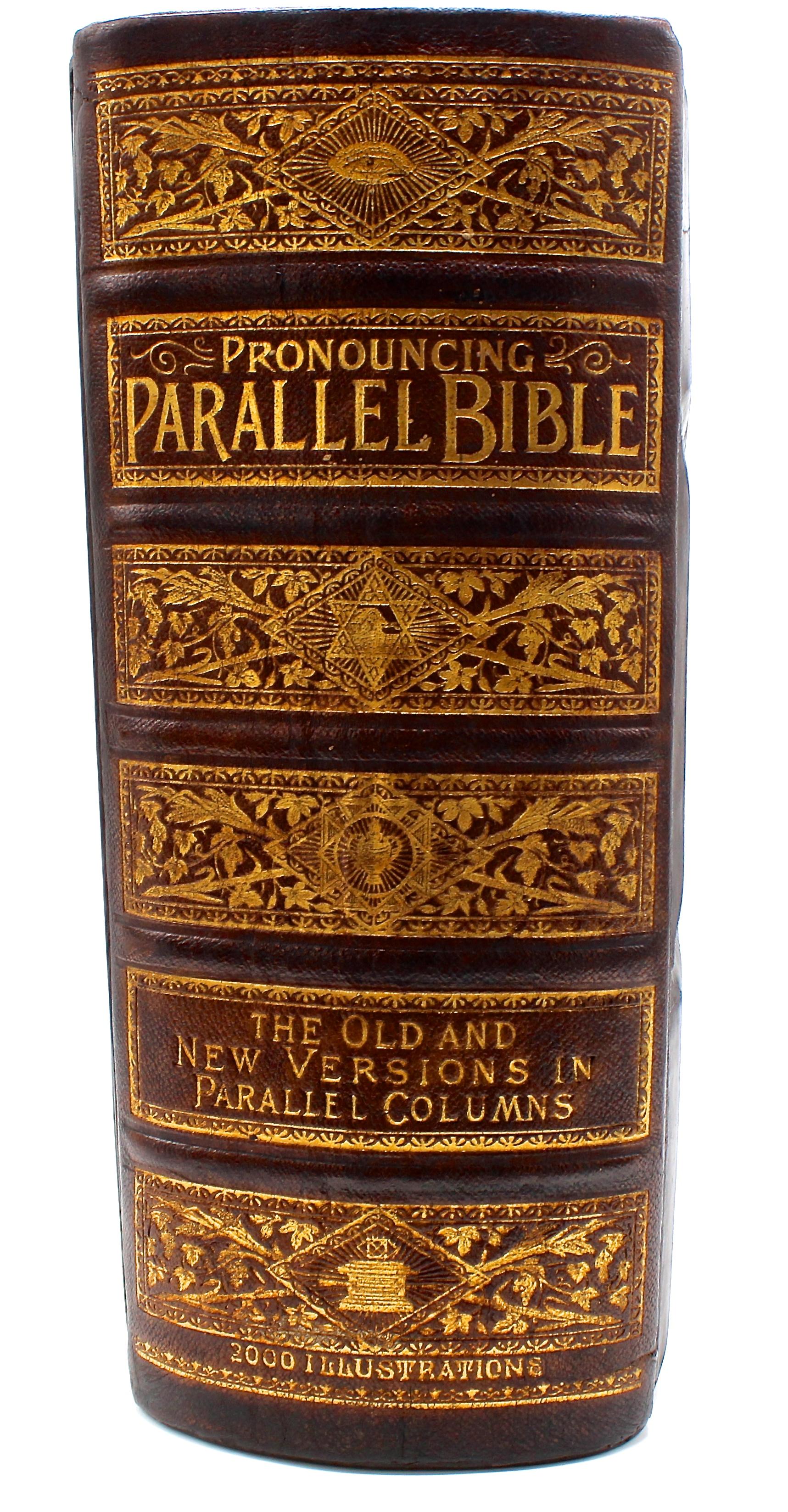 pronouncing parallel bible 1892 value
