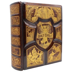 Holy Bible, Used Pronouncing Edition, with 2000 Scripture Illustrations, 1892