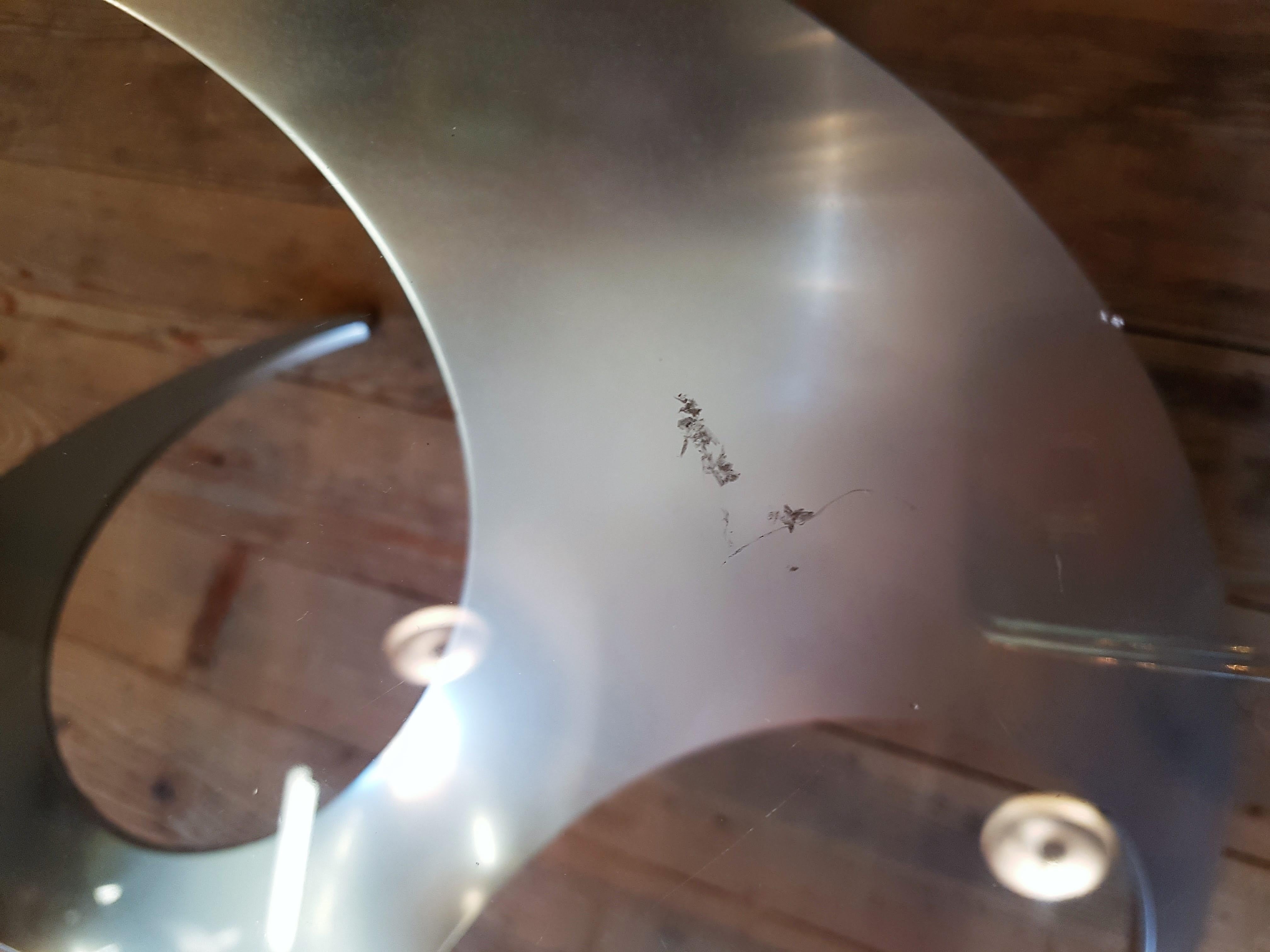 Propeller Coffee Table by Knut Hesterberg for Roland Schmitt In Good Condition For Sale In cham, CH