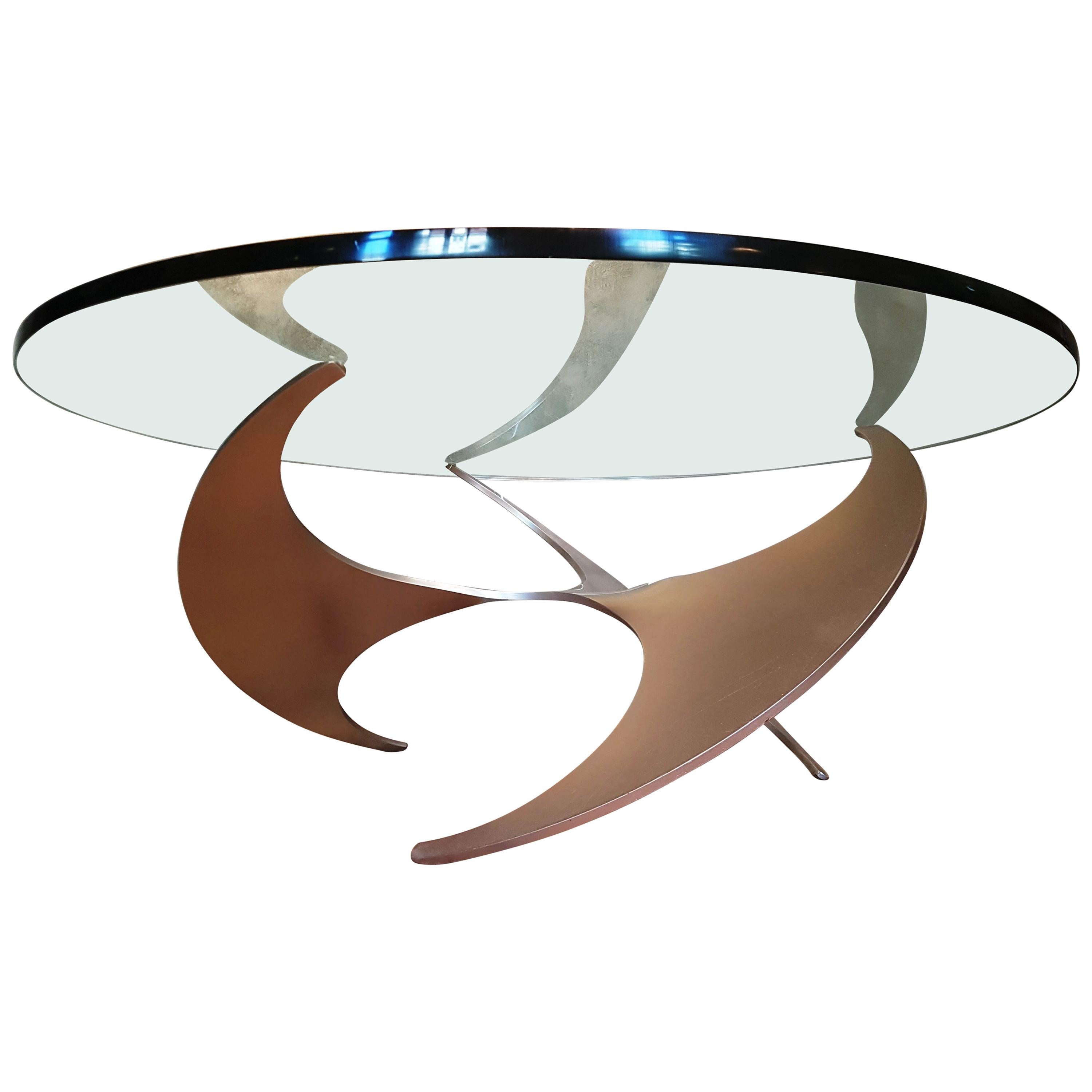 Propeller Coffee Table by Knut Hesterberg for Roland Schmitt For Sale