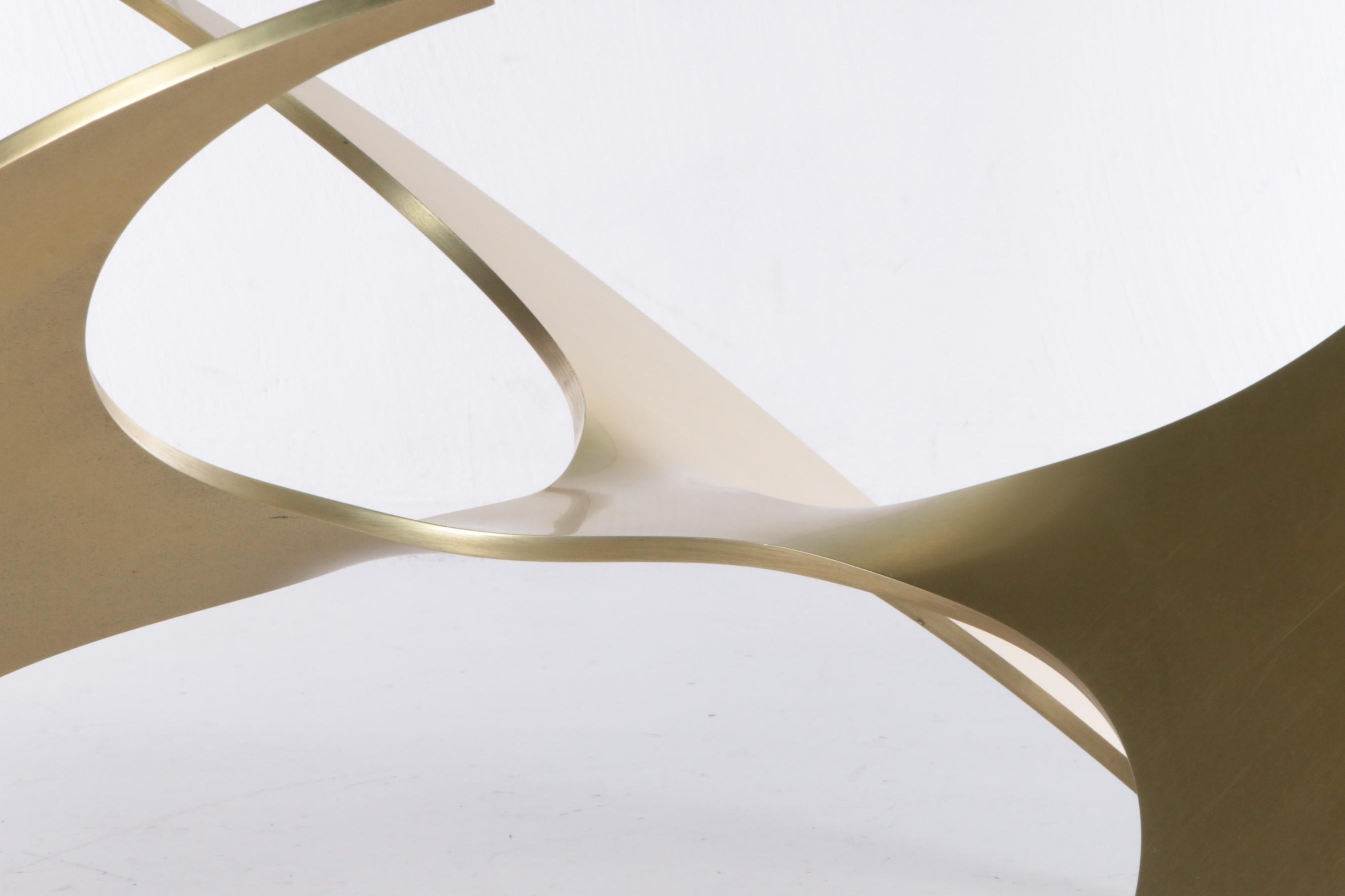 Mid-20th Century Propeller Coffee Table by Knut Hesterberg for Ronald Schmitt, 1960s