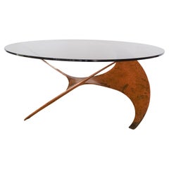 Table basse à hélice de Knut Hesterberg pour Ronald Schmitt, années 1960