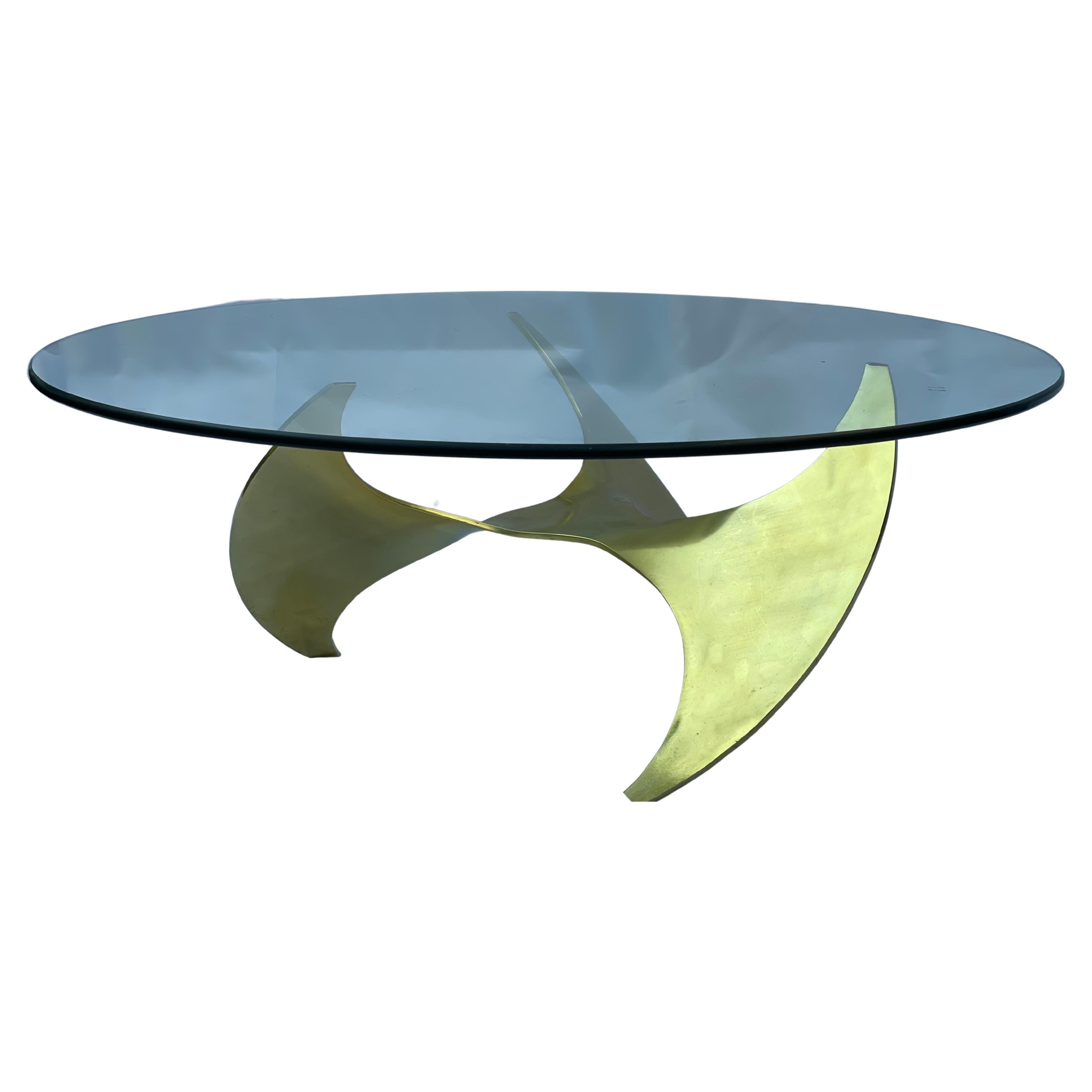 Propeller Coffee Table by Knut Hesterberg for Ronald Schmitt