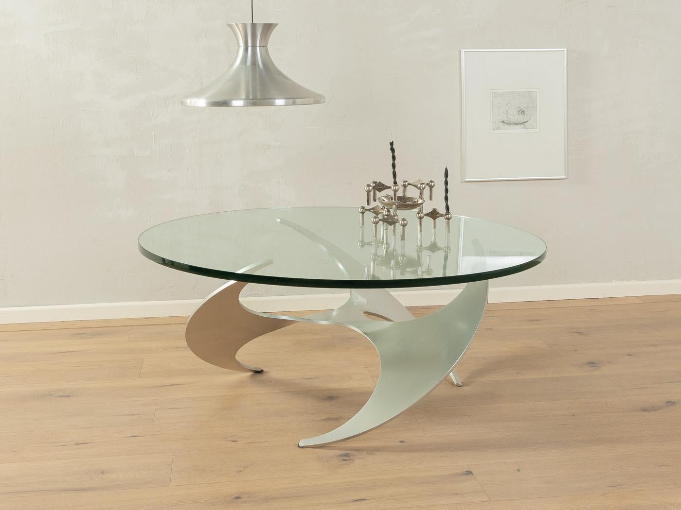 Space Age Propeller coffee table, Knut Hesterberg for Ronald Schmitt For Sale