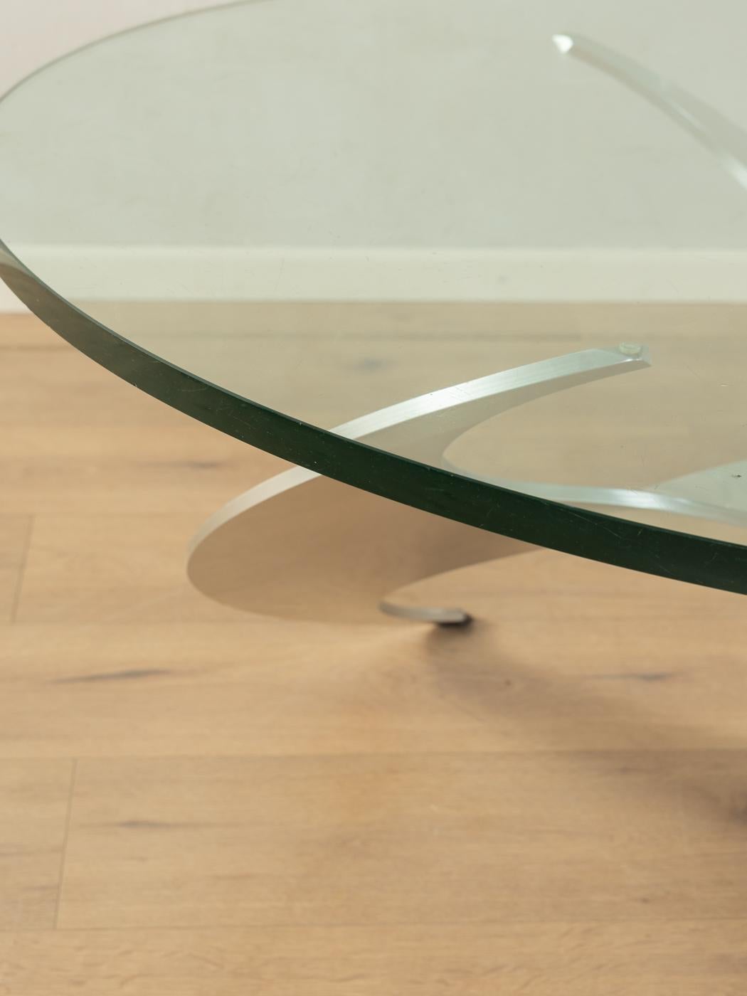 Mid-20th Century Propeller coffee table, Knut Hesterberg for Ronald Schmitt For Sale