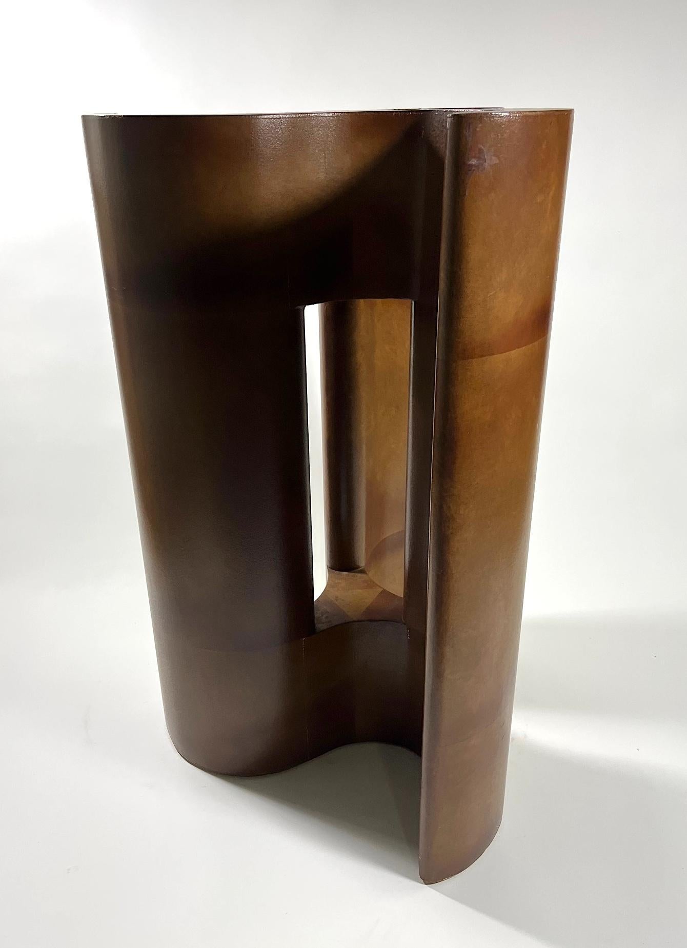 Propeller Table after a design by Samuel Marx In Good Condition For Sale In West Palm Beach, FL