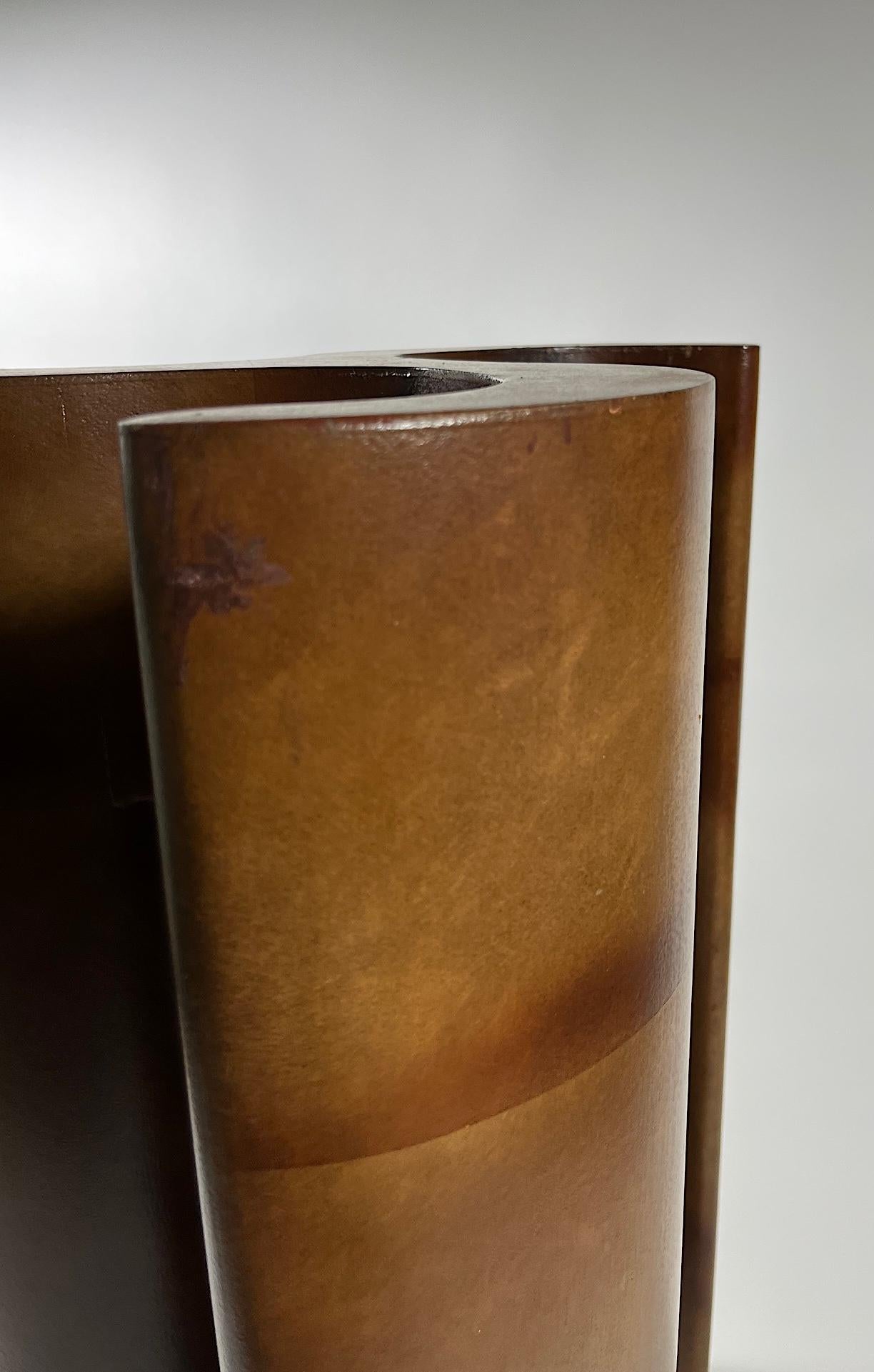 Wood Propeller Table after a design by Samuel Marx For Sale