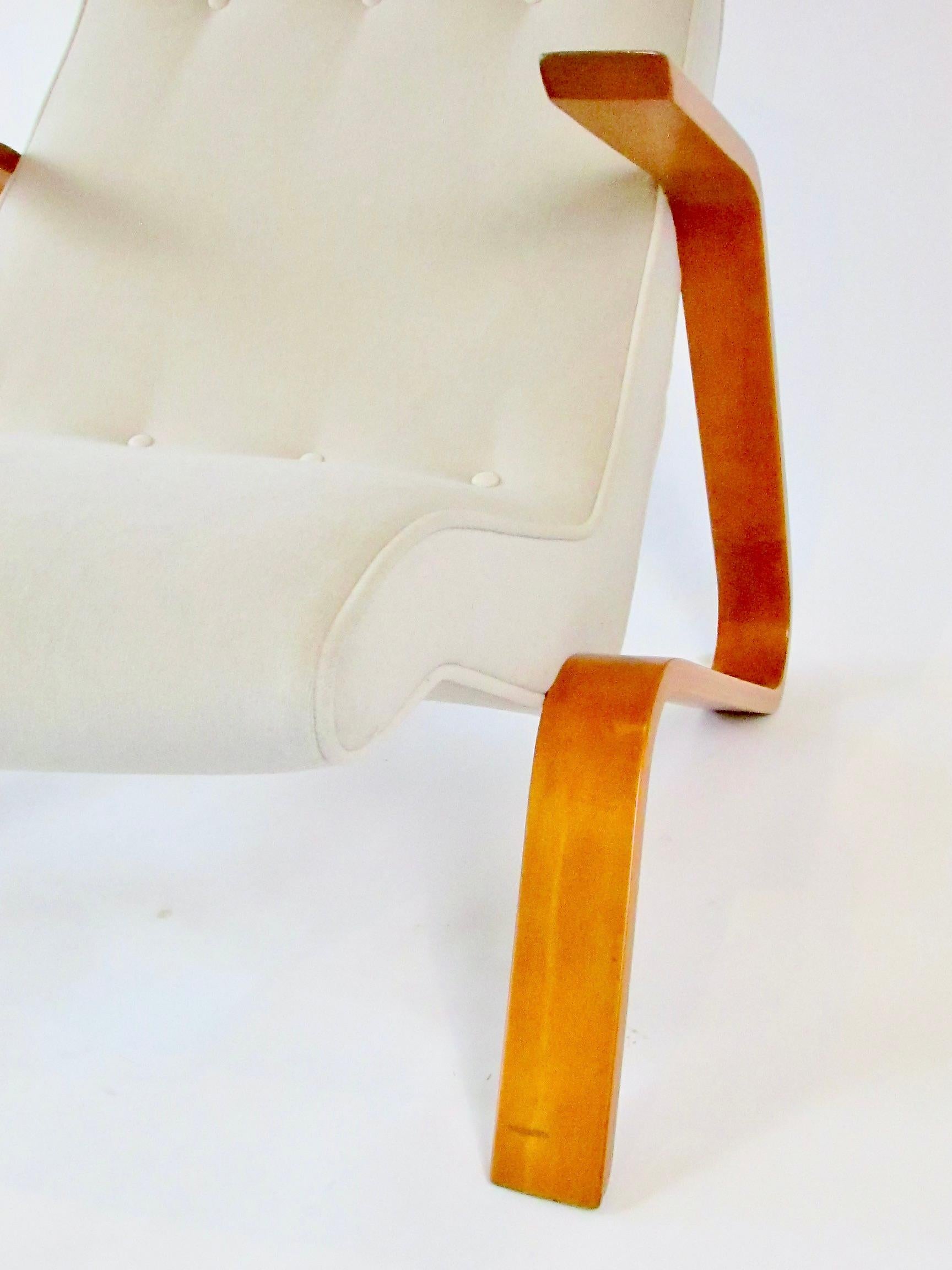 Ursprünglich restaurierter Grasshopper-Stuhl aus der frühen Produktion von Eero Saarinen für Knoll im Angebot 10