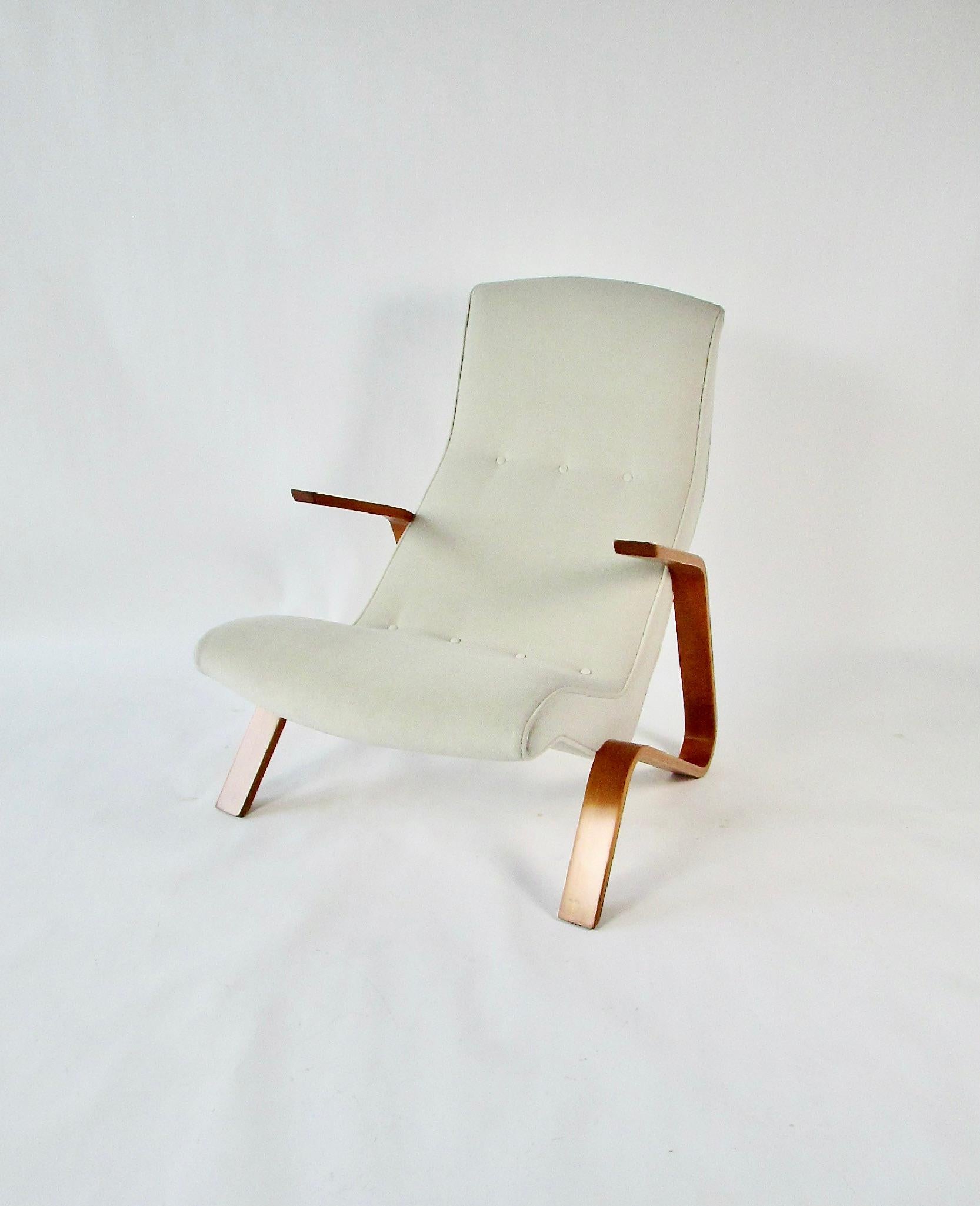 American Properly Restored Early Production Eero Saarinen Grasshopper Chair for Knoll For Sale