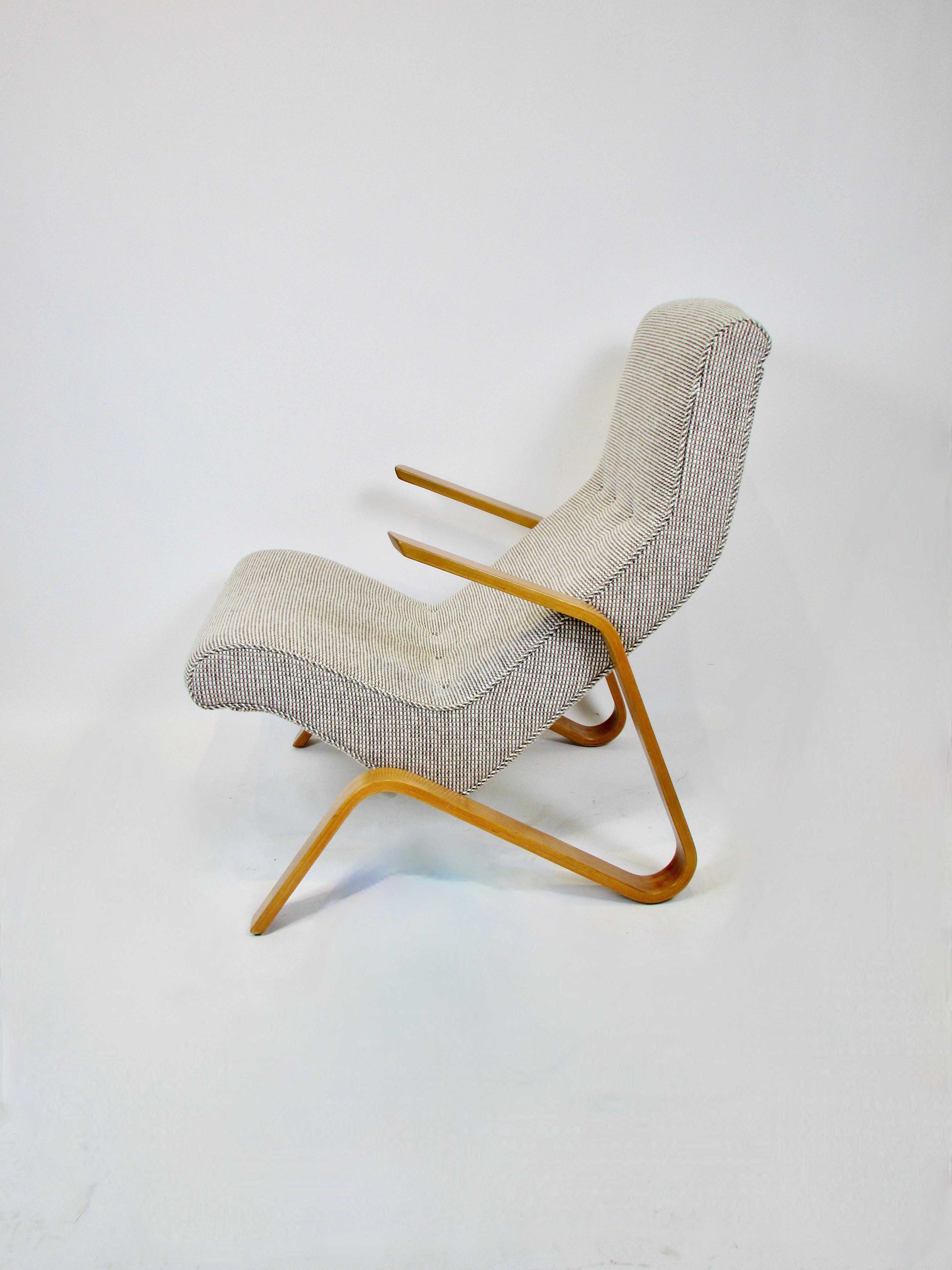 20th Century Properly Restored Early Production Eero Saarinen Grasshopper Chair for Knoll For Sale