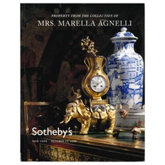 PROPERTY FROM COLLECTION OF MRS MARELLA AGNELLI, Sotheby's Catalogue, 2004