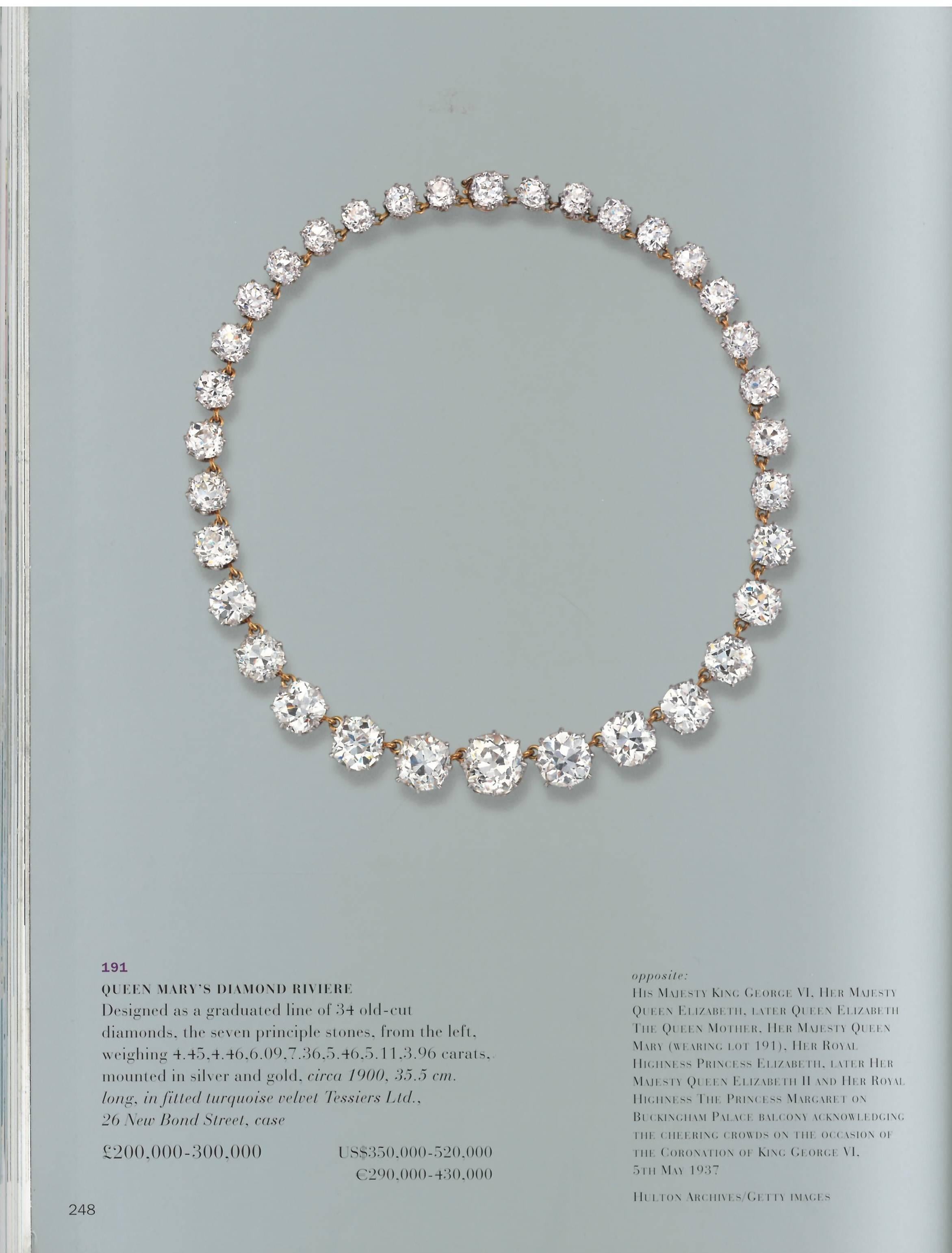 Property from the Collection of HRH the Princess Margaret, Christies Catalogues In Good Condition In North Yorkshire, GB